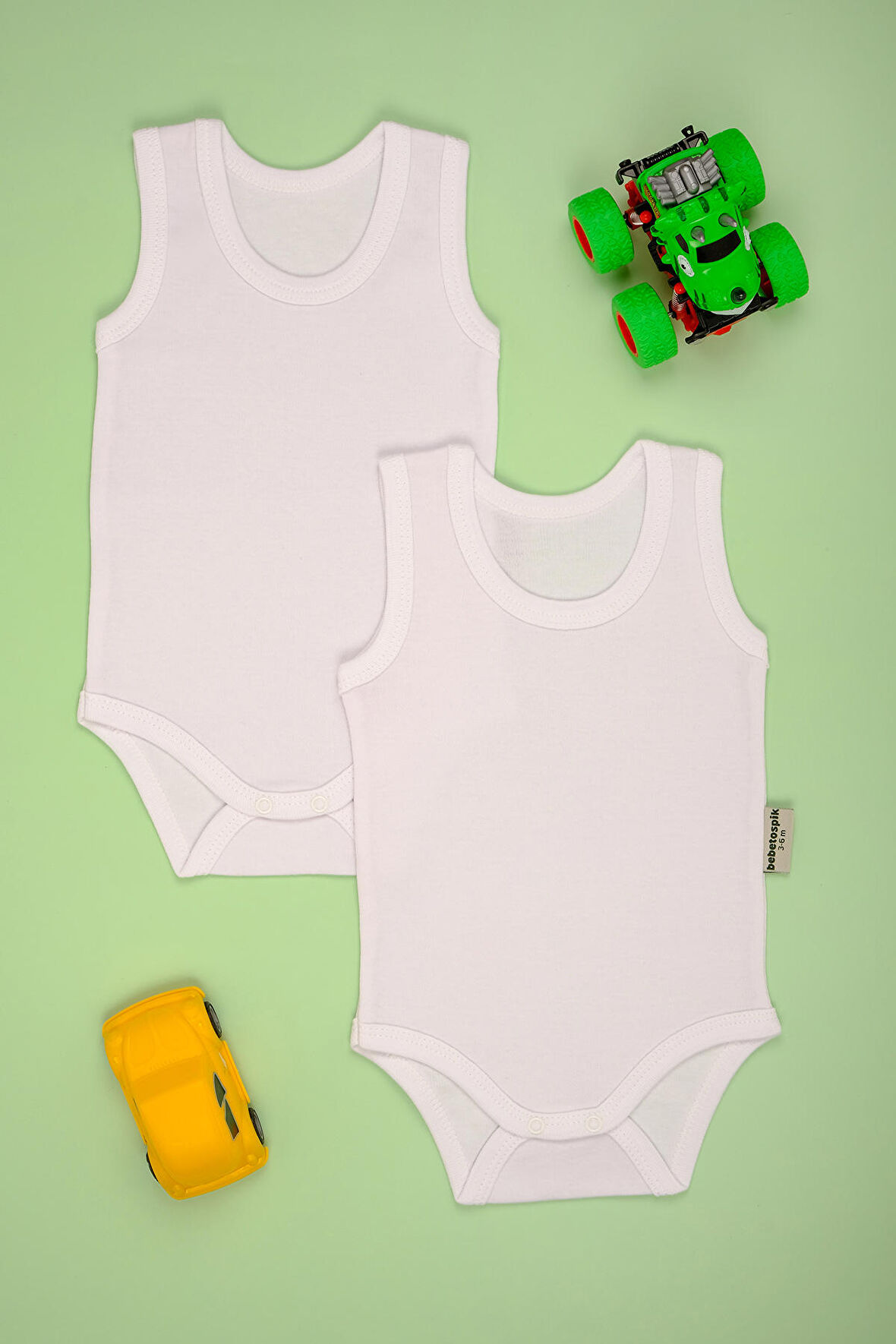 Pamuk Atlet 2'li Paket Çıt Çıt Zıbın