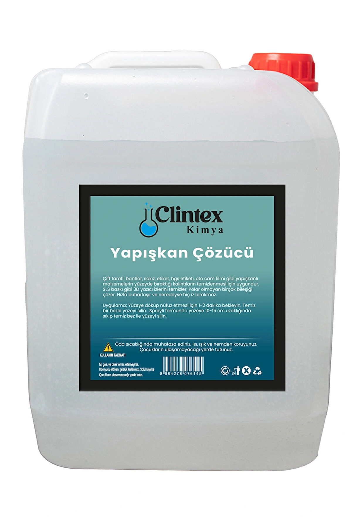 Clintex Kimya Yapışkan Çözücü Sökücü 5 Lt