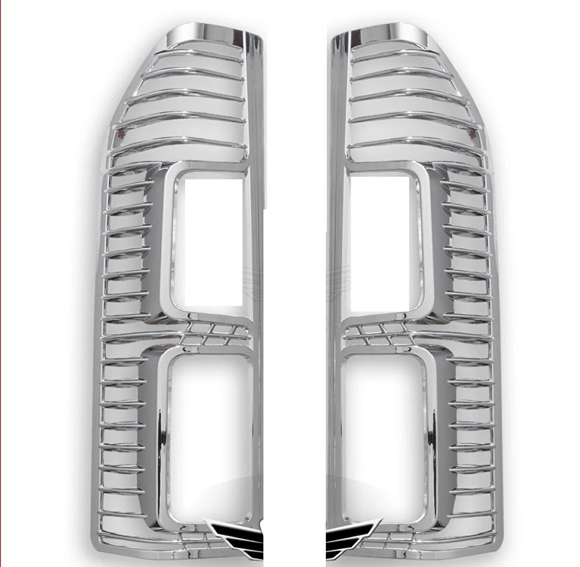 UNC  Renault Trafic Stop Çerçevesi 2015- ABS Krom