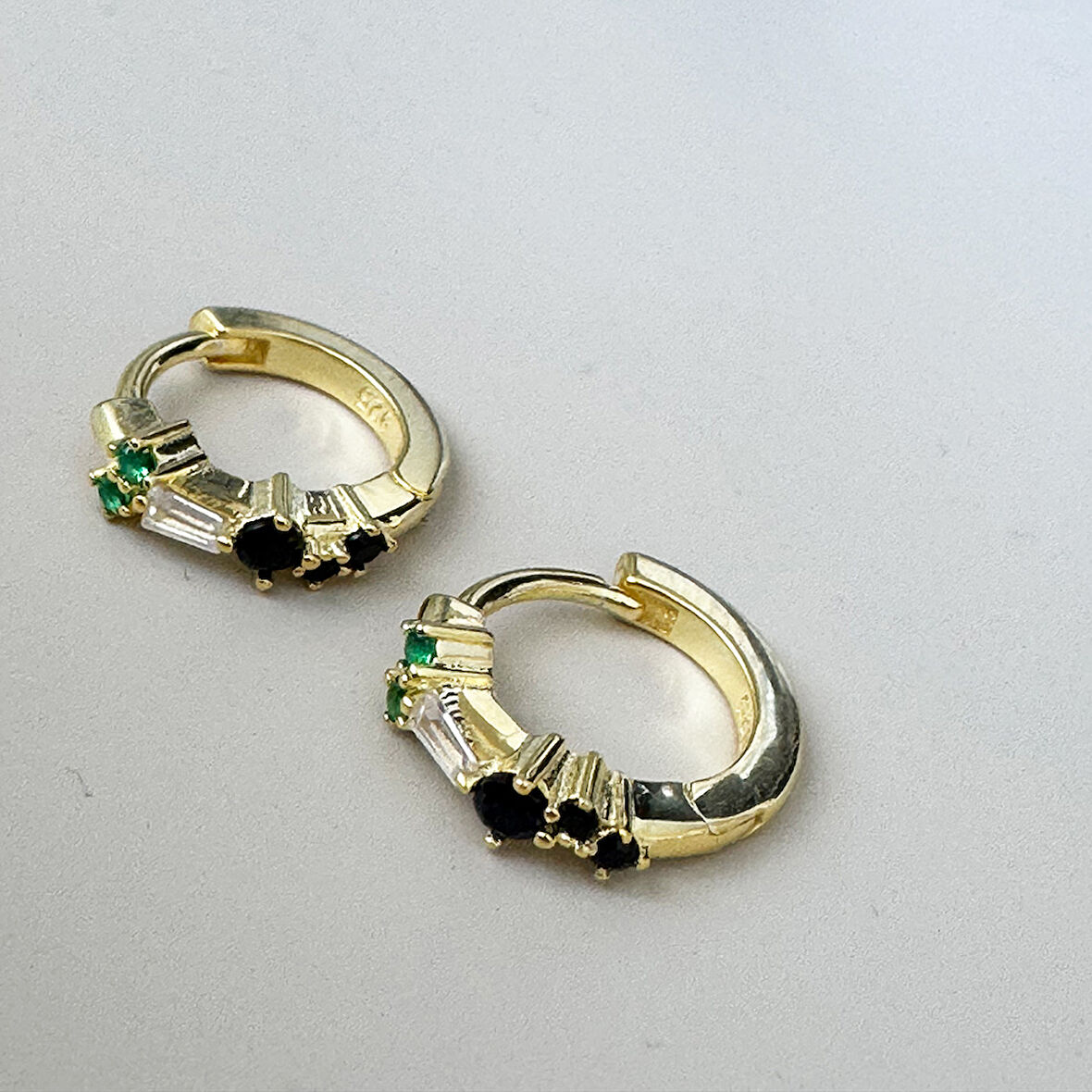 Masaliko Bageto 2  Gümüş Küpe Ms3184, 925 Ayar Gümüş,  İthal Ürün