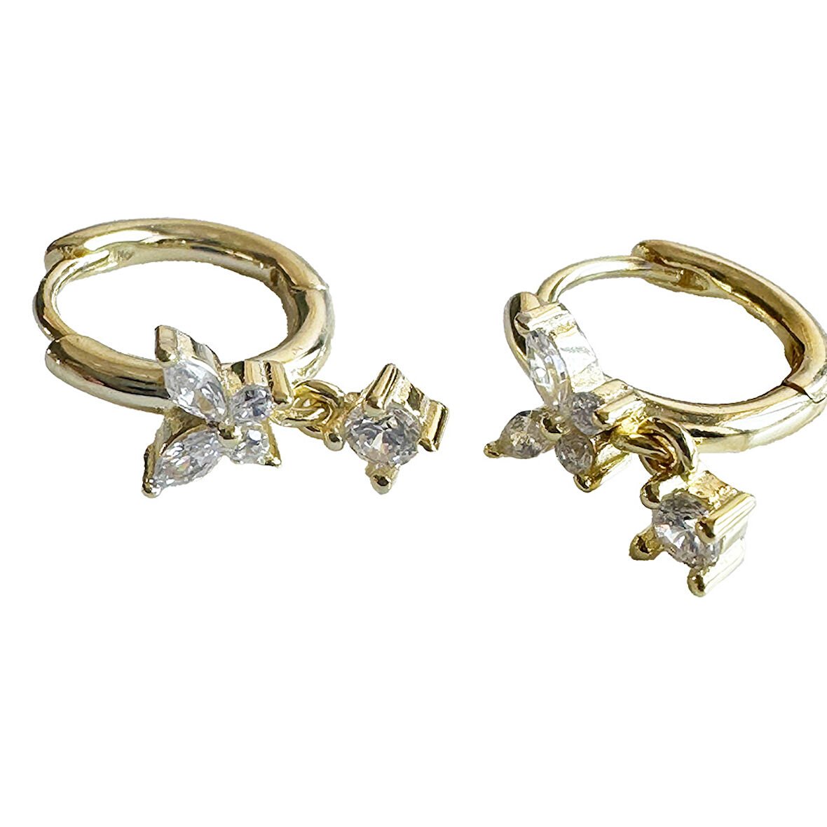 Masaliko Tio Gümüş Küpe Ms3196, 925 Ayar Gümüş, İthal Ürün