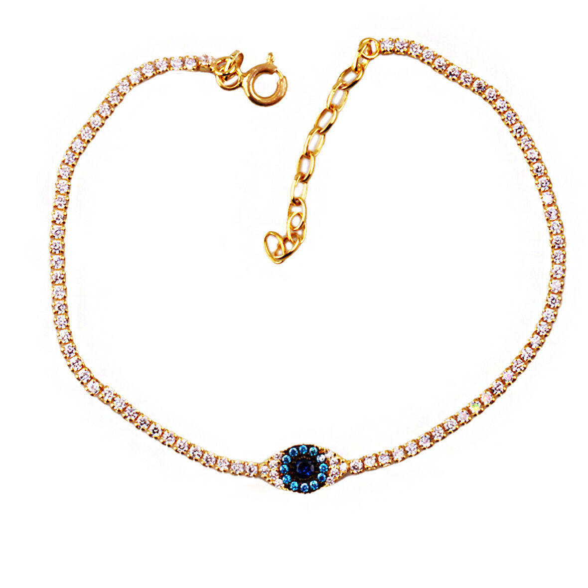 Masaliko Göz Gümüş Bileklik Ms3238, 925 Ayar Gümüş