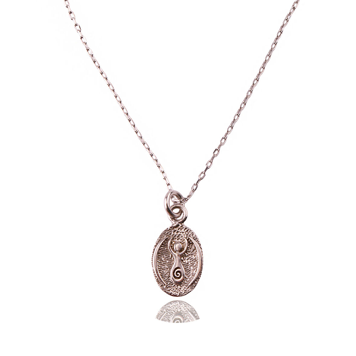 Masaliko Yeniden Doğuş Gümüş Kolye Ms3378, 925 Ayar Kadın Gümüş Kolye, Altın Kaplama