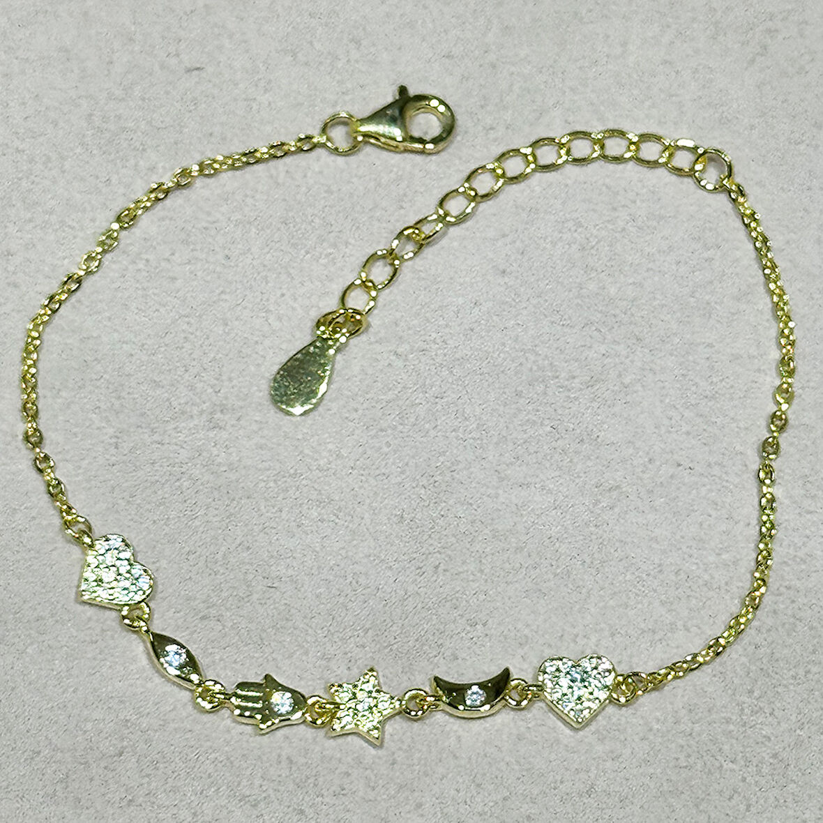 Masaliko Şans Gümüş Bileklik Ms3618, 925 Ayar Gümüş, Altın Kaplama