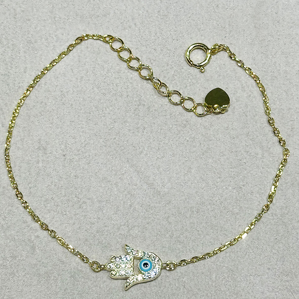 Masaliko Fatma Ana Eli Gümüş Bileklik Ms3623, 925 Ayar Gümüş, Altın Kaplama