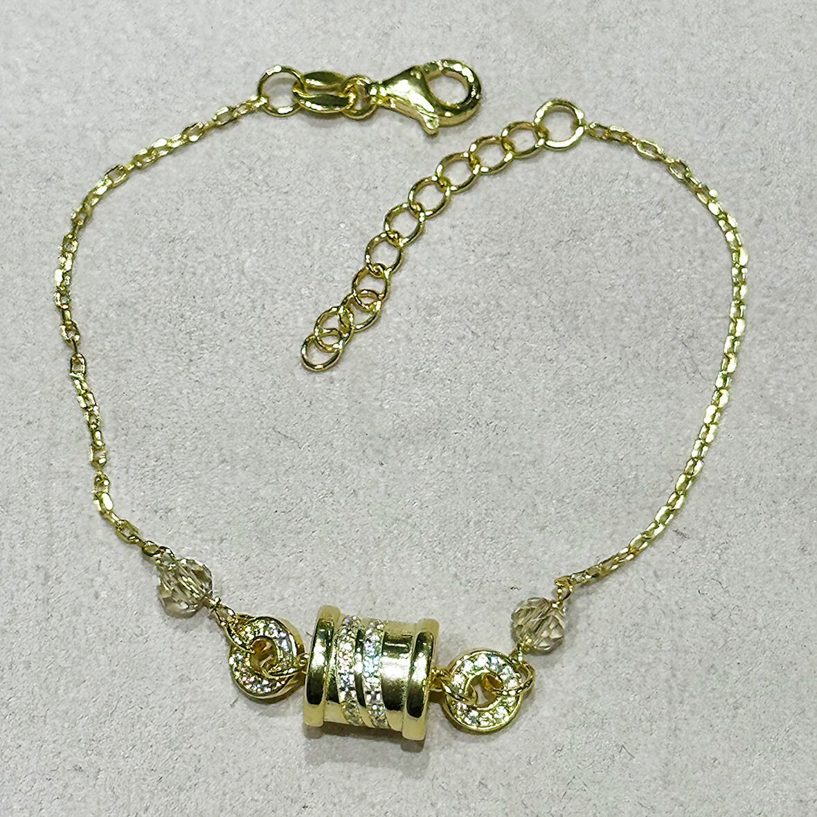 Masaliko Melo 4 Gümüş Bileklik Ms3657, 925 Ayar Gümüş, İthal Ürün Altın Kaplama