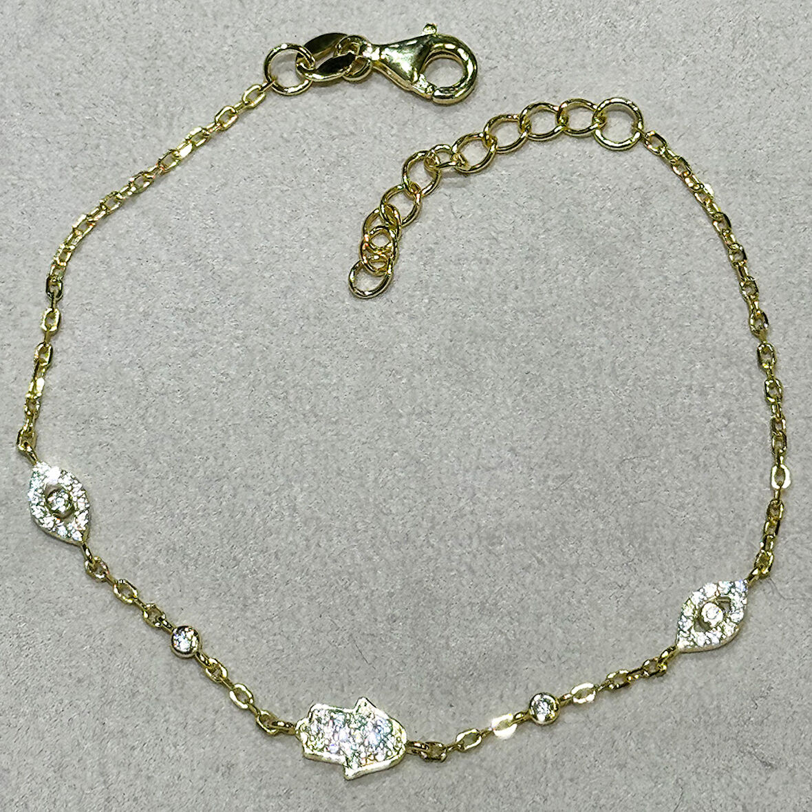 Masaliko Melo 5 Fatma Ana Eli Gümüş Bileklik Ms3658, 925 Ayar Gümüş, İthal Ürün