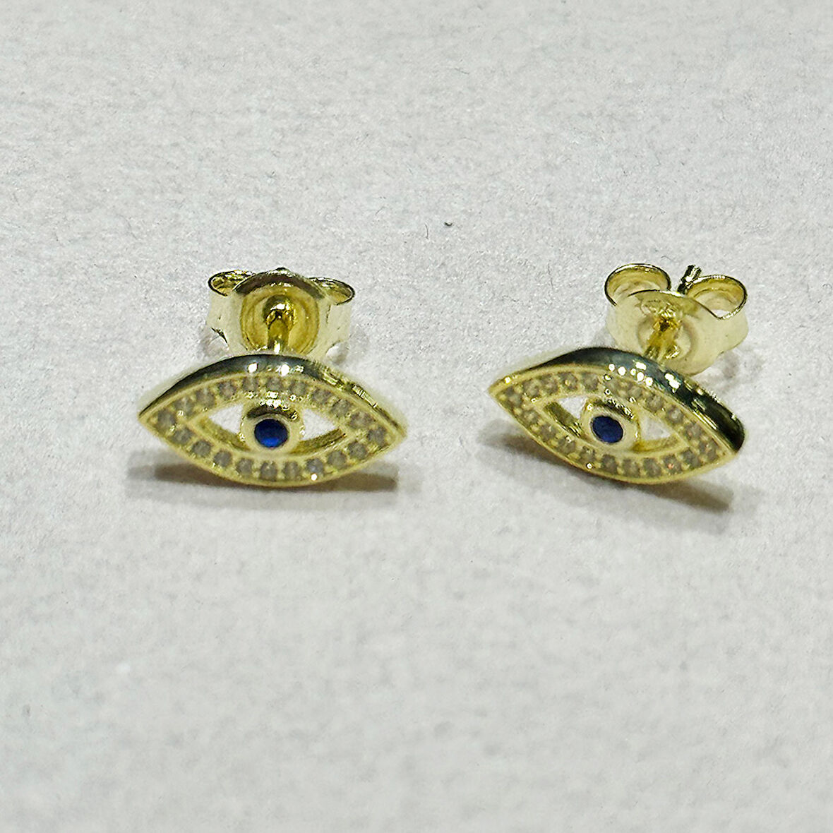 Masaliko Bendo 10 Göz Gümüş Küpe Ms3680, 925 Ayar Gümüş, Altın Kaplama