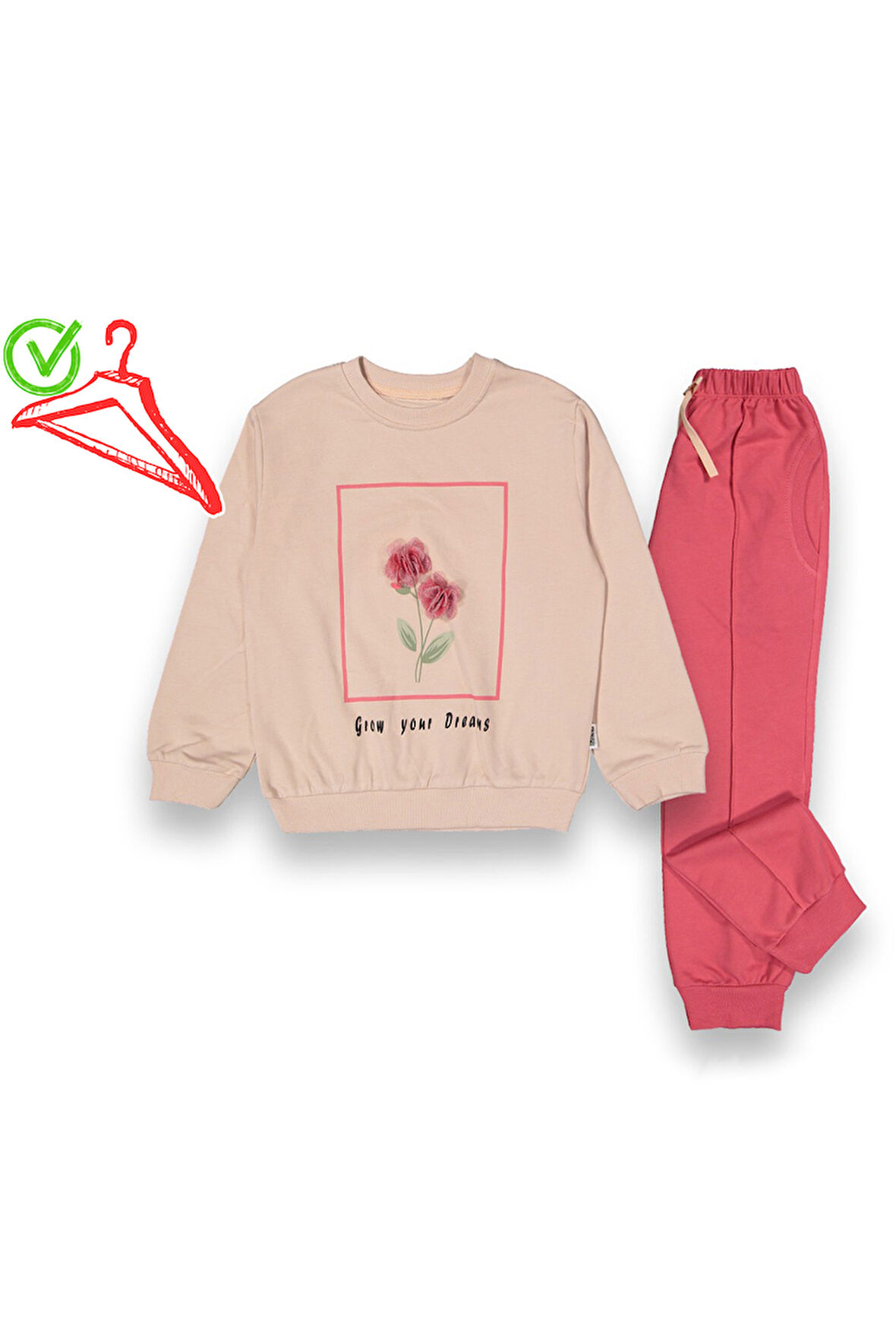 Kız Çocuk Takım Baskılı