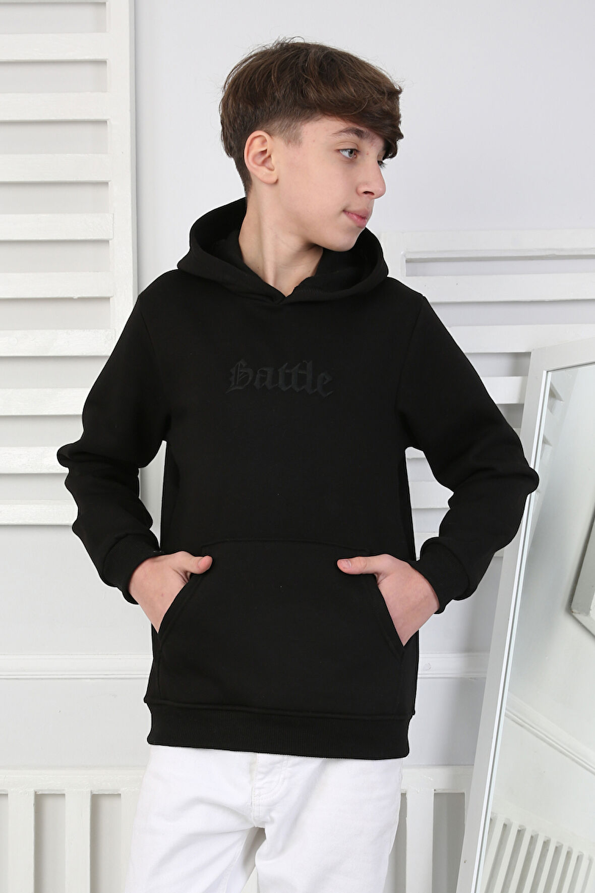 Erkek Çocuk Sweatshirt Polarlı