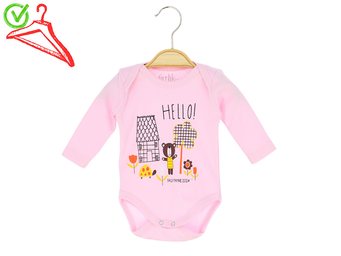 Bebek Body Hello Baskılı