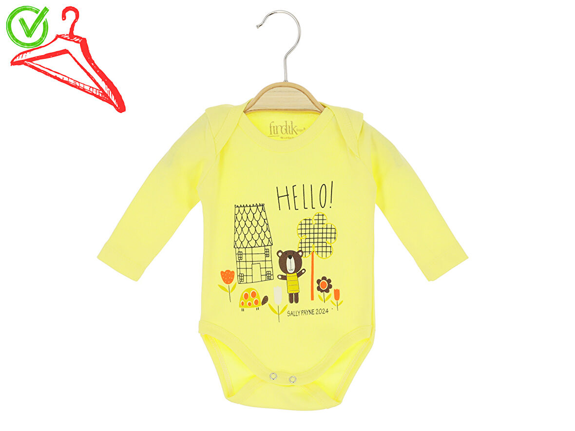 Bebek Body Hello Baskılı