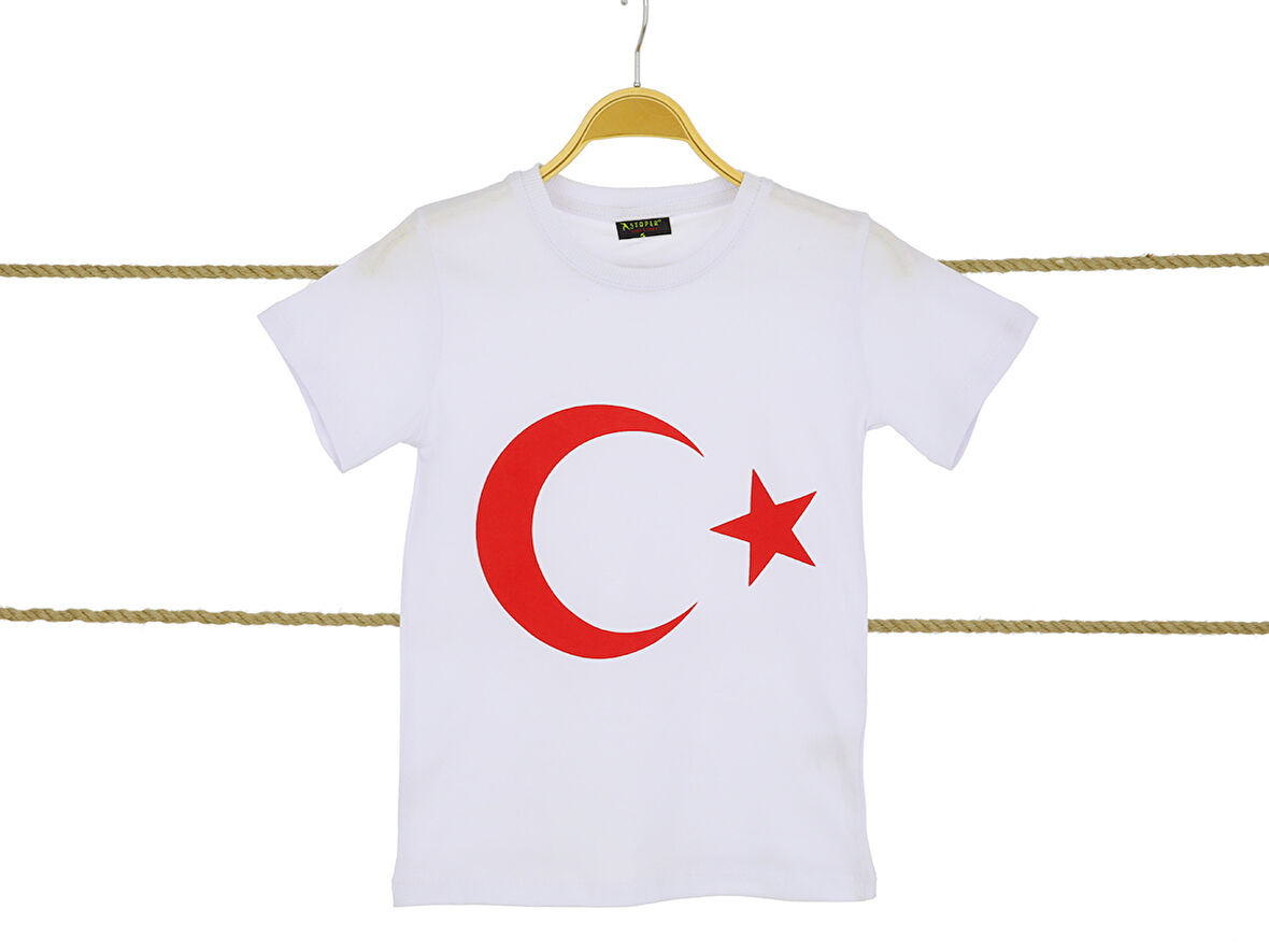 Erkek Çocuk T-Shirt Bayraklı