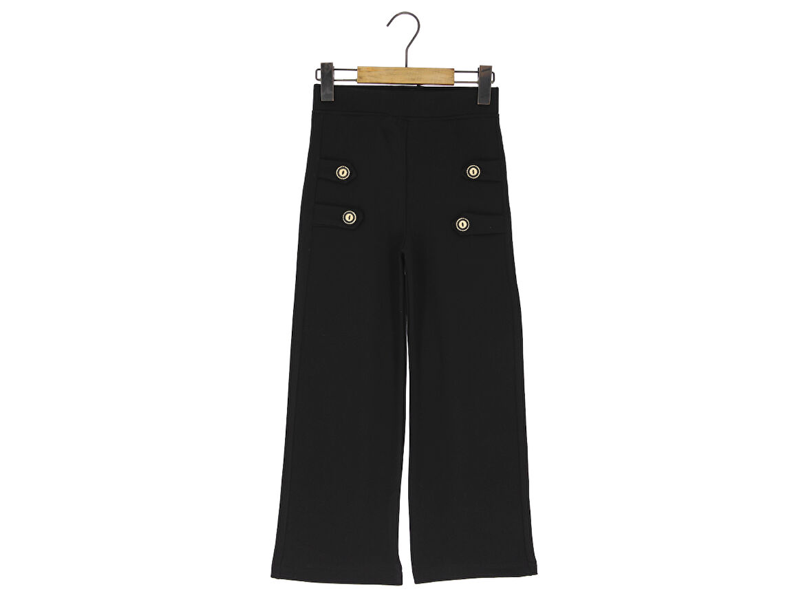 Kız Çocuk Pantolon Düğmeli