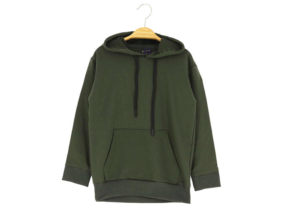 Kız Çocuk Sweatshirt Kapüşonlu Mevsimlik