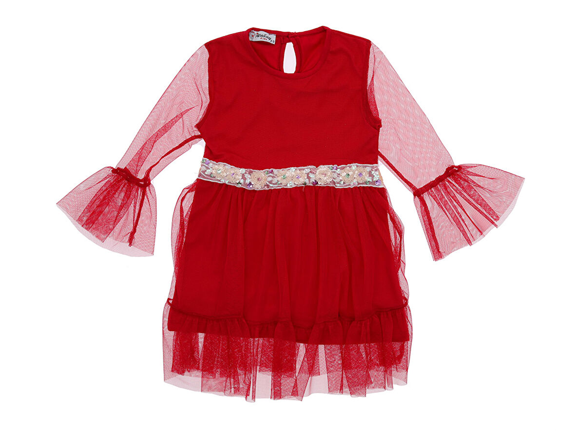 Kız Çocuk Elbise Tüllü