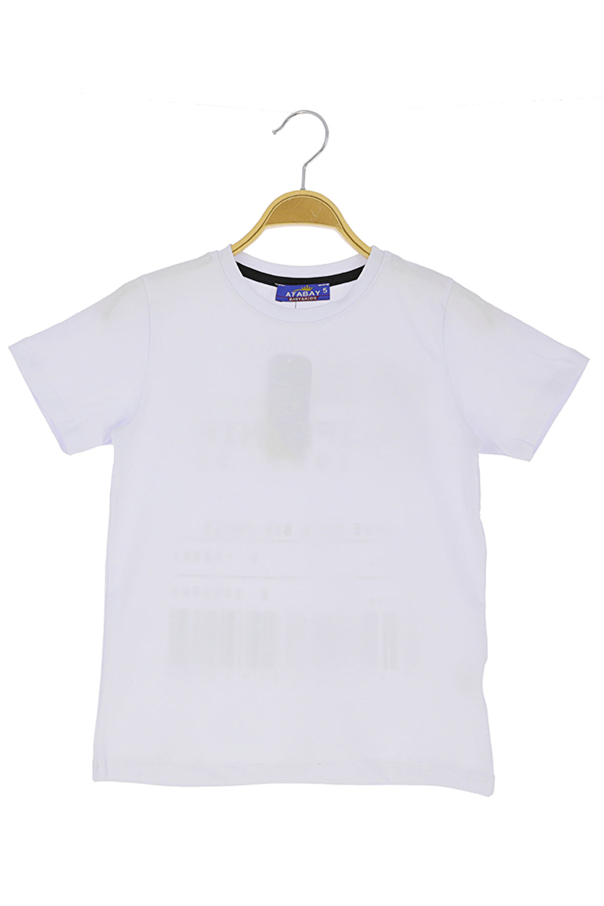 Erkek Çocuk T-Shirt Arkası Baskılı