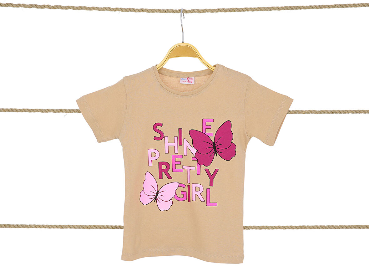Kız Çocuk T-Shirt Baskılı