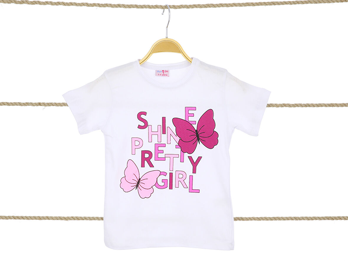 Kız Çocuk T-Shirt Baskılı