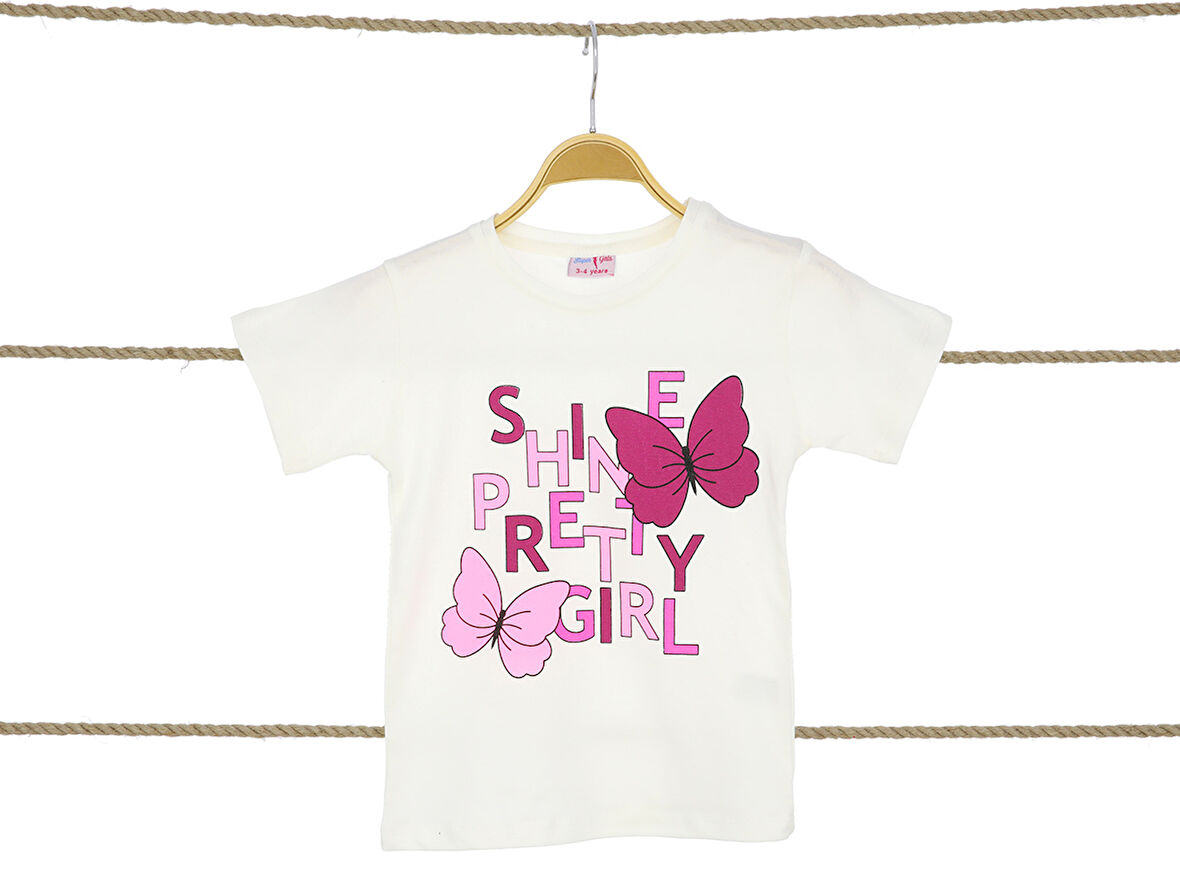 Kız Çocuk T-Shirt Baskılı