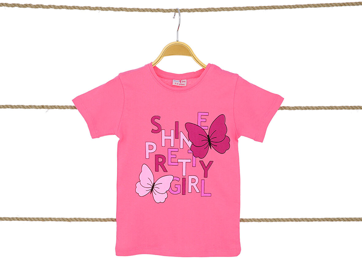 Kız Çocuk T-Shirt Baskılı