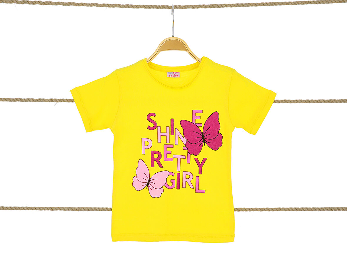 Kız Çocuk T-Shirt Baskılı