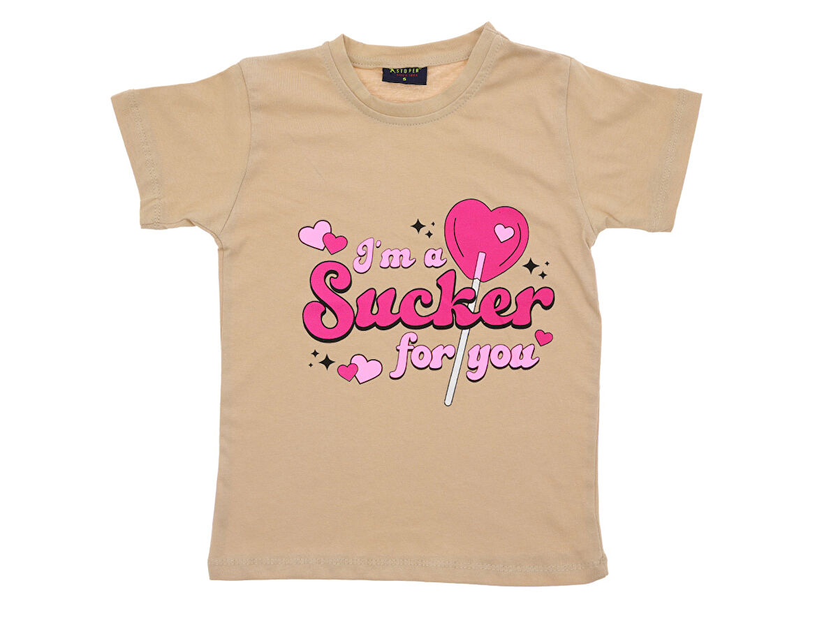 Kız Çocuk T-Shirt Baskılı