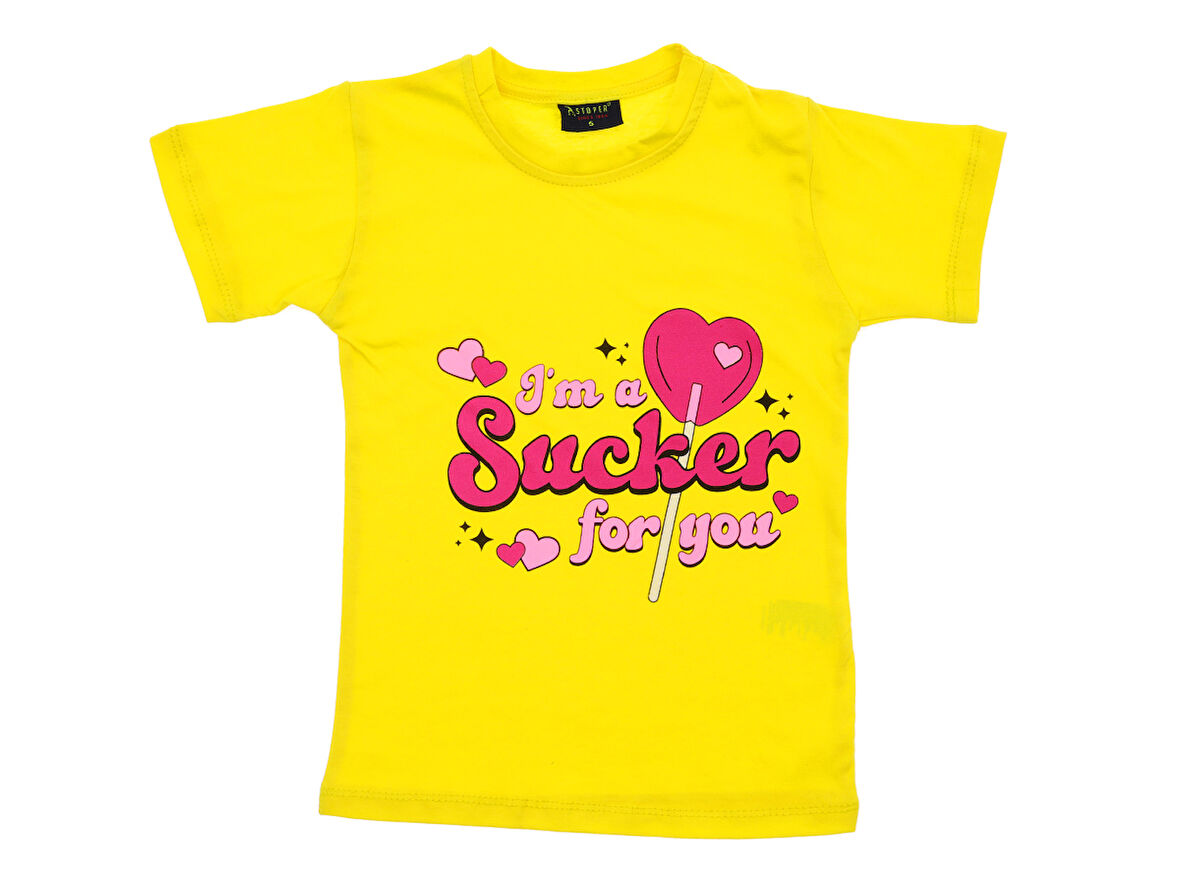 Kız Çocuk T-Shirt Baskılı