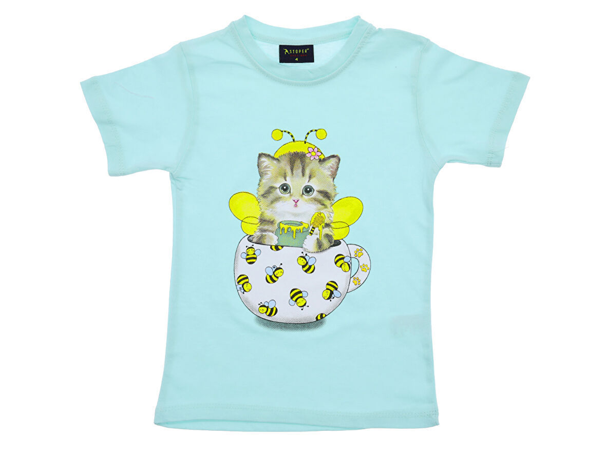 Kız Çocuk T-Shirt Baskılı