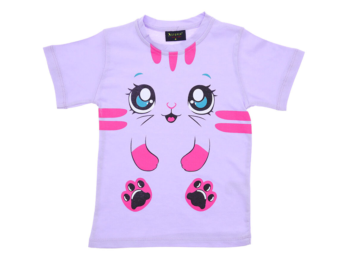 Kız Çocuk T-Shirt Baskılı