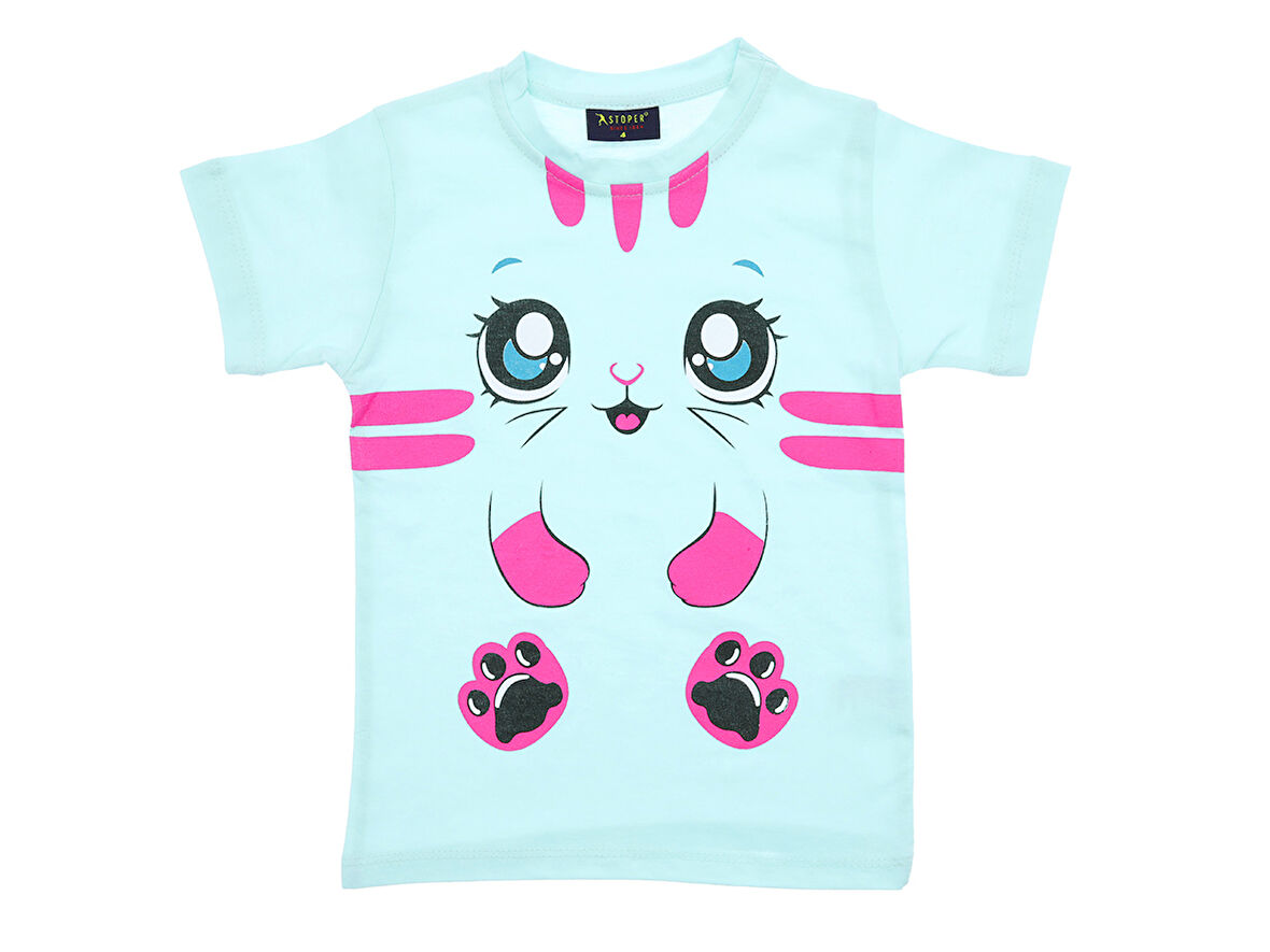Kız Çocuk T-Shirt Baskılı