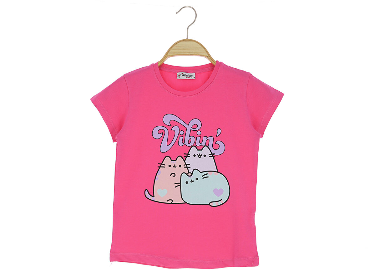 Kız Çocuk T-Shirt Baskılı