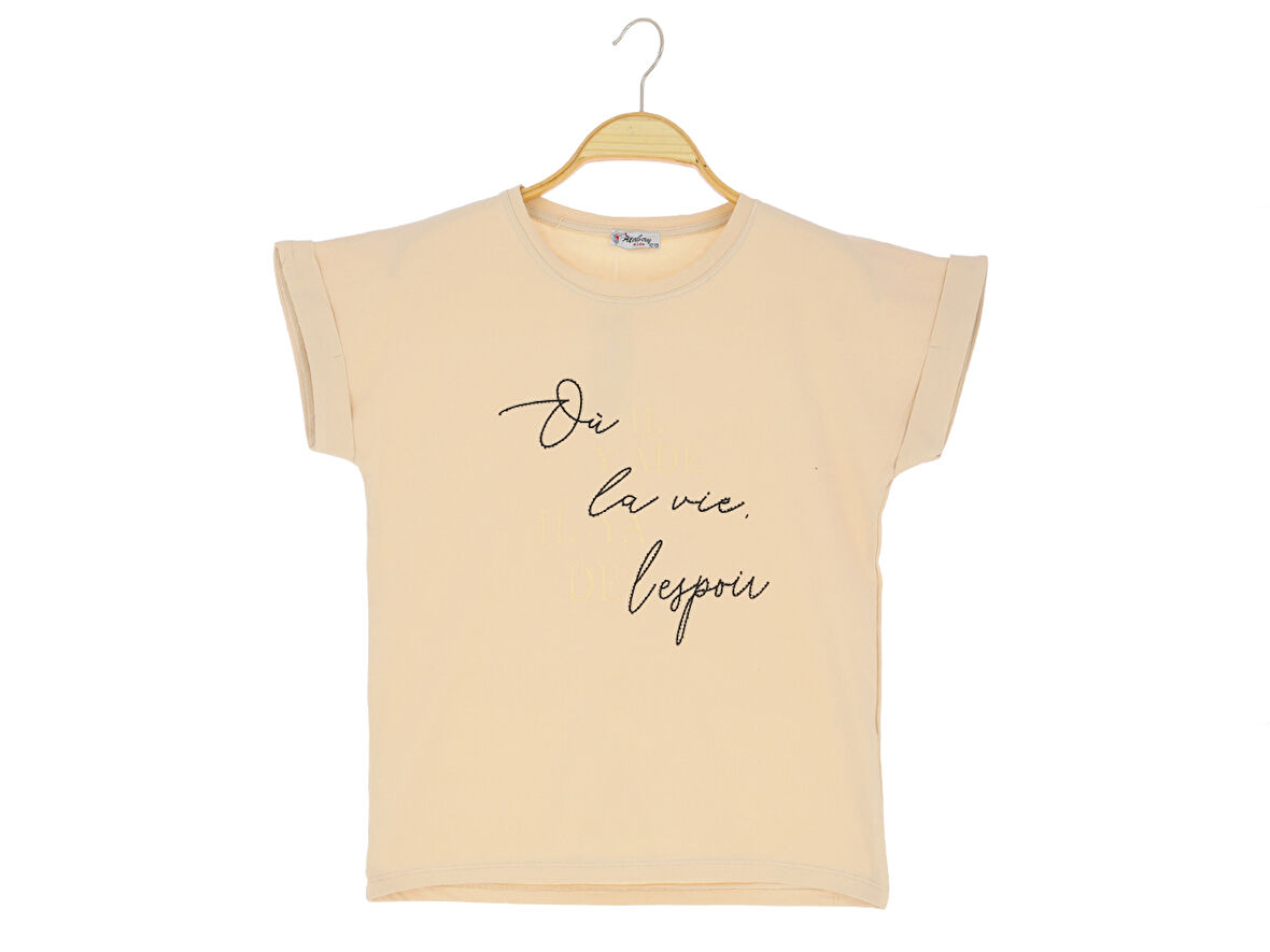 Kız Çocuk T-Shirt Baskılı