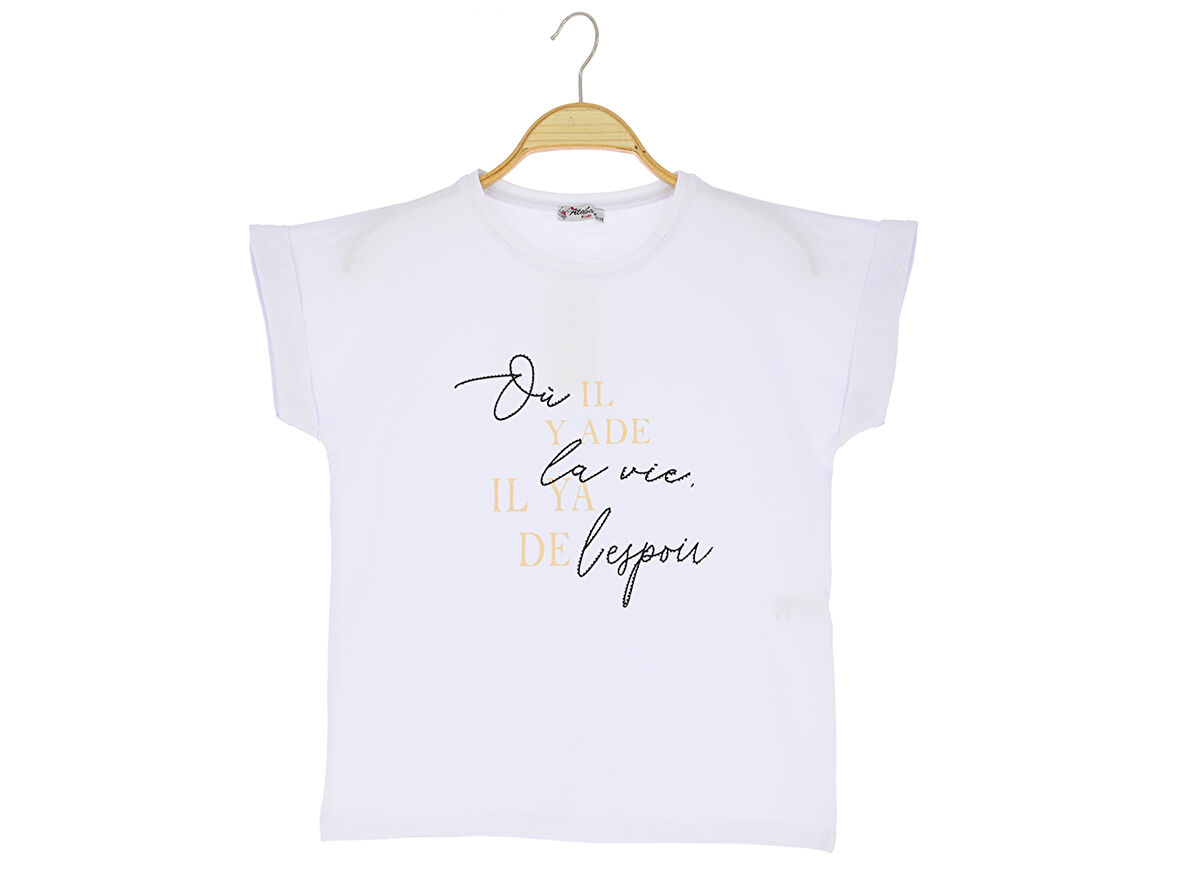 Kız Çocuk T-Shirt Baskılı