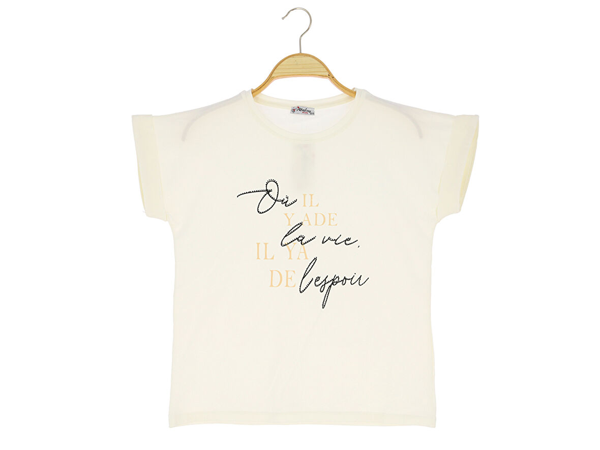 Kız Çocuk T-Shirt Baskılı