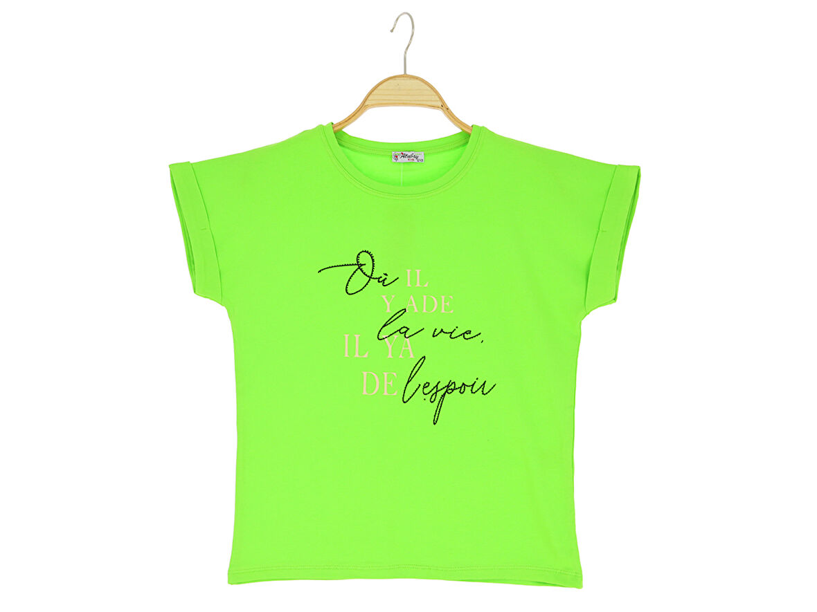 Kız Çocuk T-Shirt Baskılı