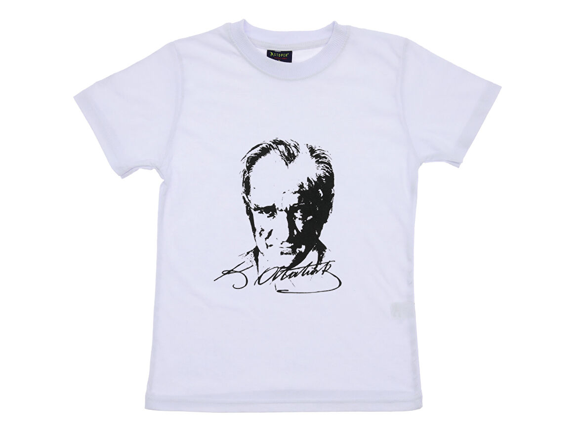 Erkek Çocuk T-Shirt Atatürk Baskılı