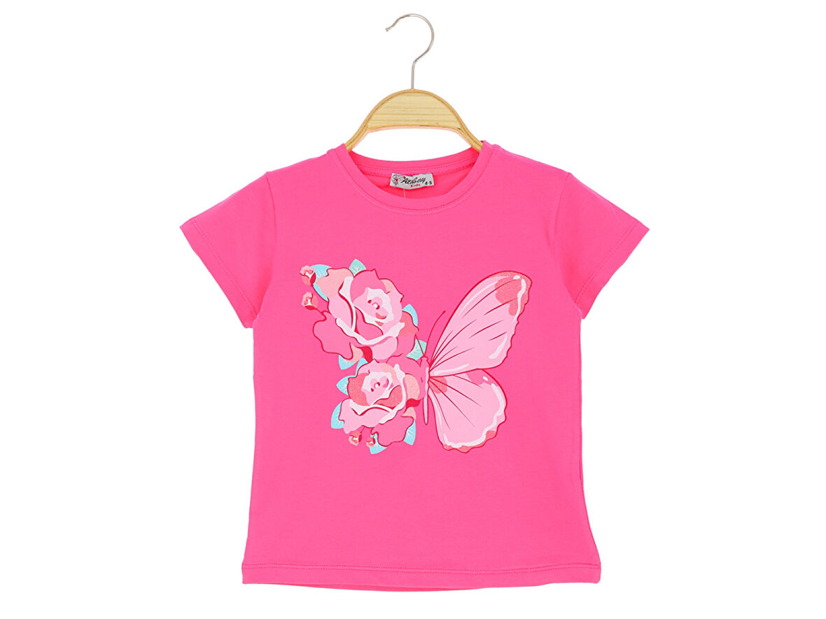 Kız Çocuk T-Shirt Baskılı