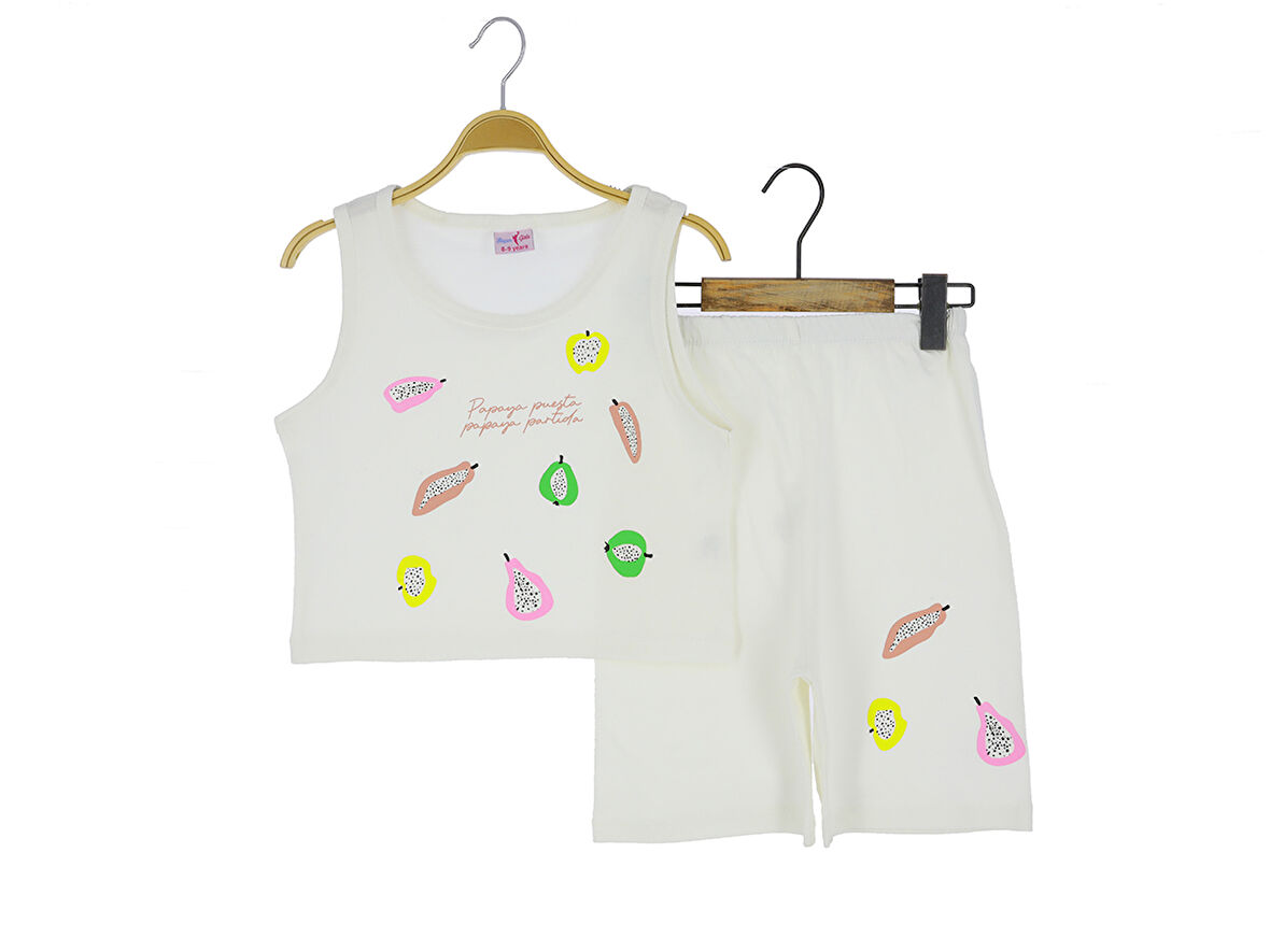 Kız Çocuk Şortlu Takım