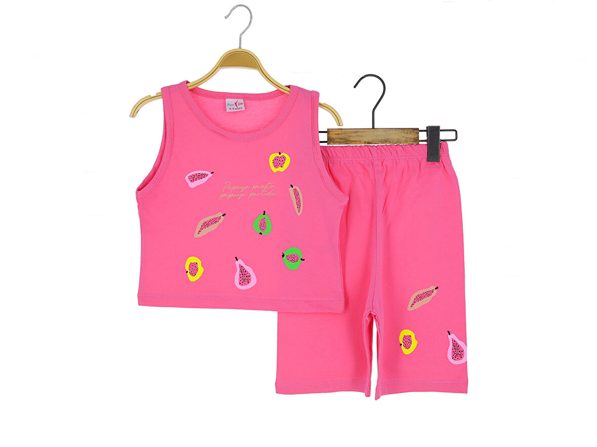 Kız Çocuk Şortlu Takım