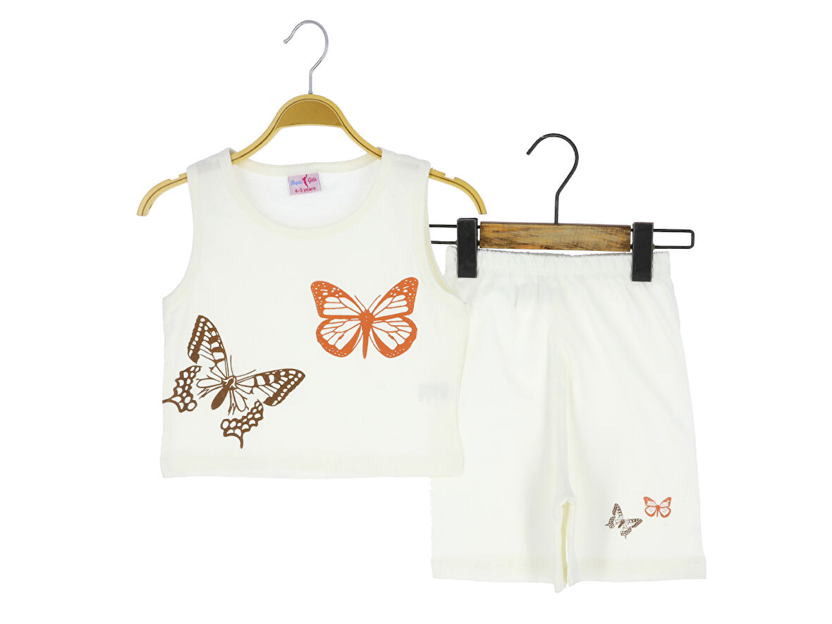 Kız Çocuk Şortlu Takım