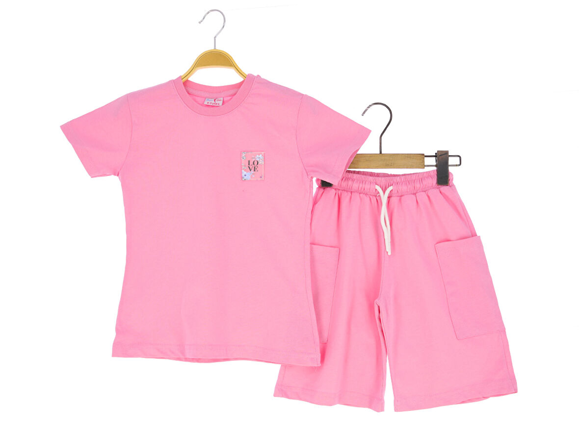 Kız Çocuk Şort Takım