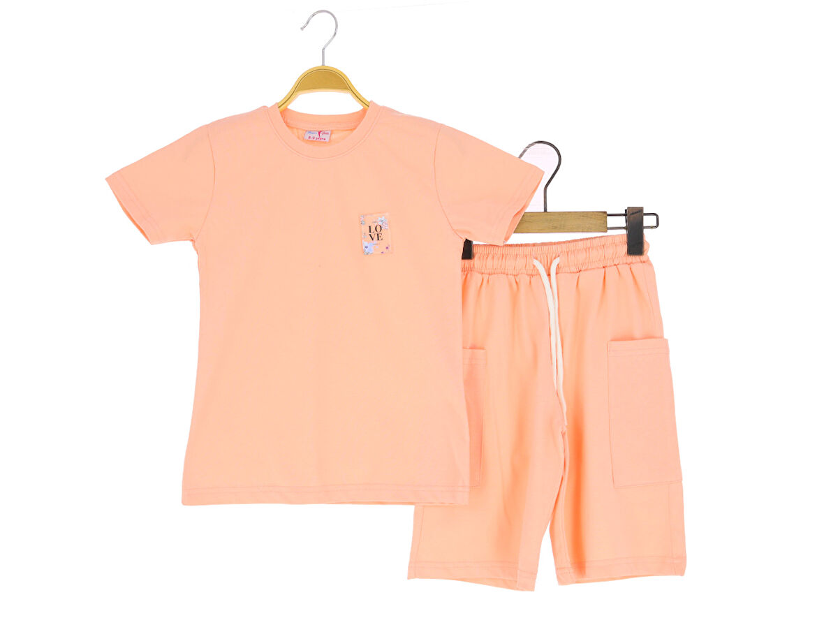 Kız Çocuk Şort Takım