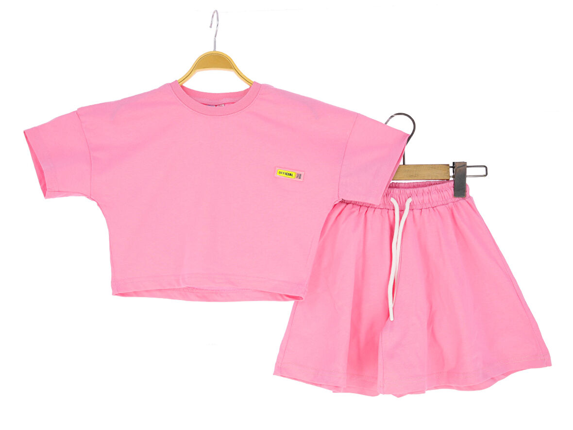 Kız Çocuk Şort Takım