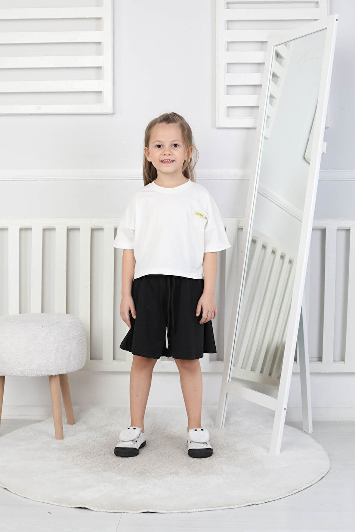 Kız Çocuk Şort Takım