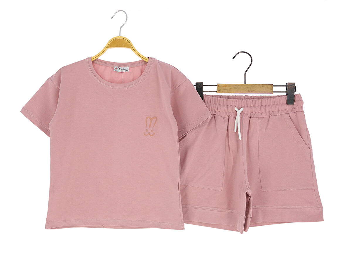 Kız Çocuk Şort Takım