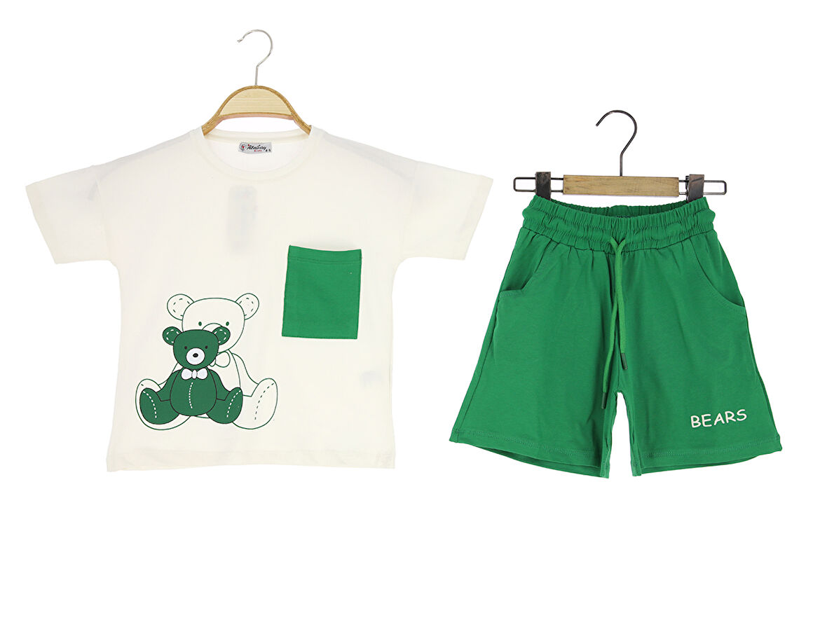 Kız Çocuk Şort Takım