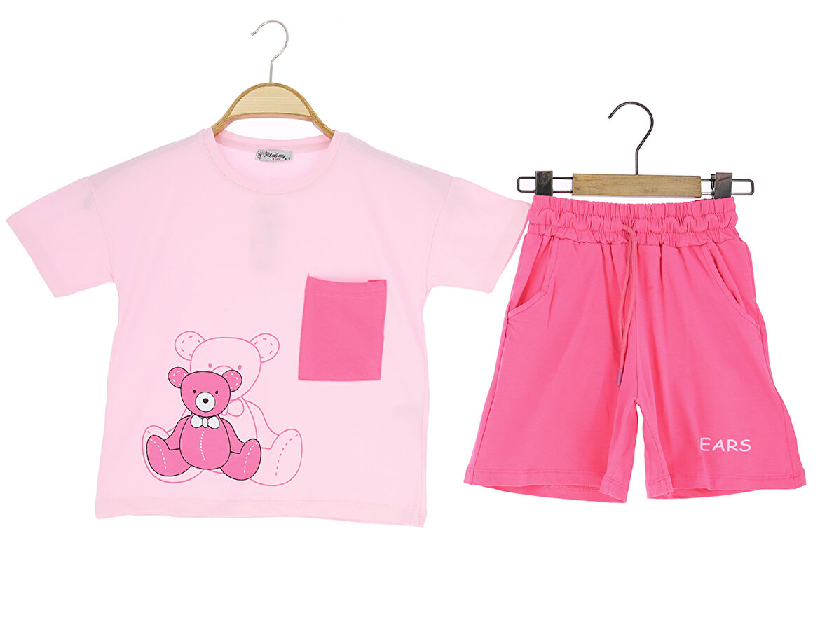 Kız Çocuk Şort Takım