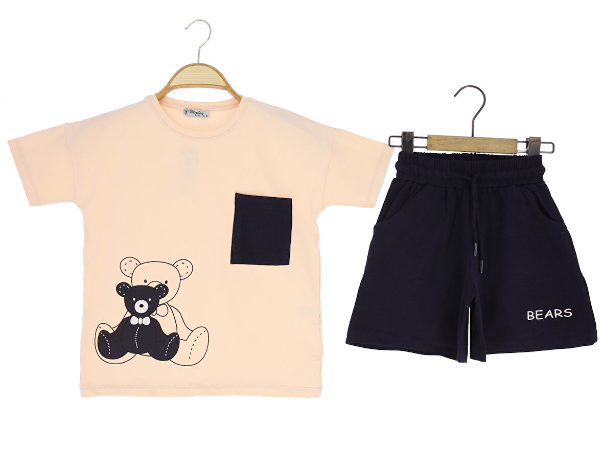 Kız Çocuk Şort Takım