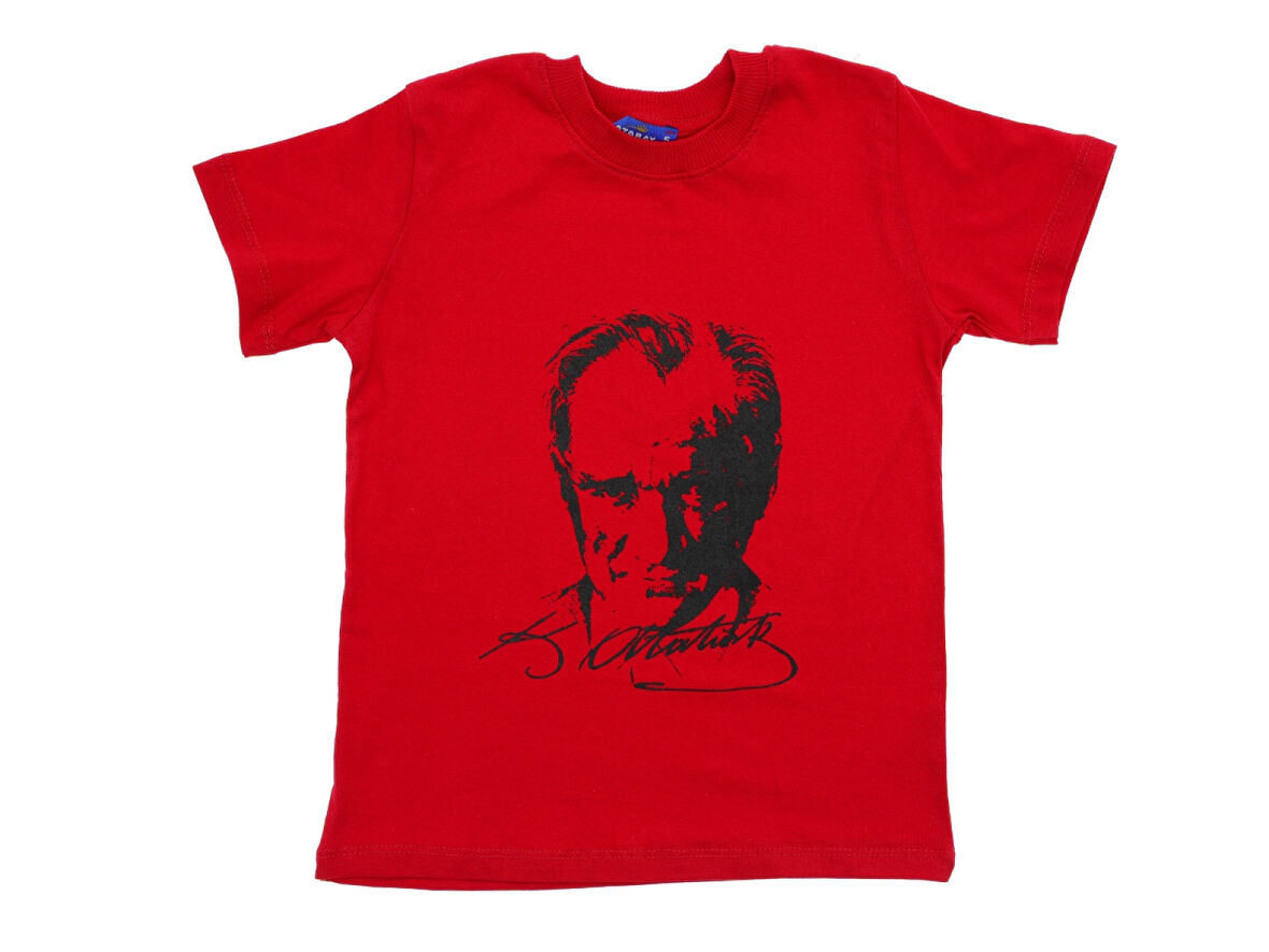 Erkek Çocuk T-Shirt Atatürk Baskılı